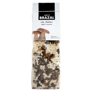 Arroz con Boletus deshidratado de Arroz Brazal